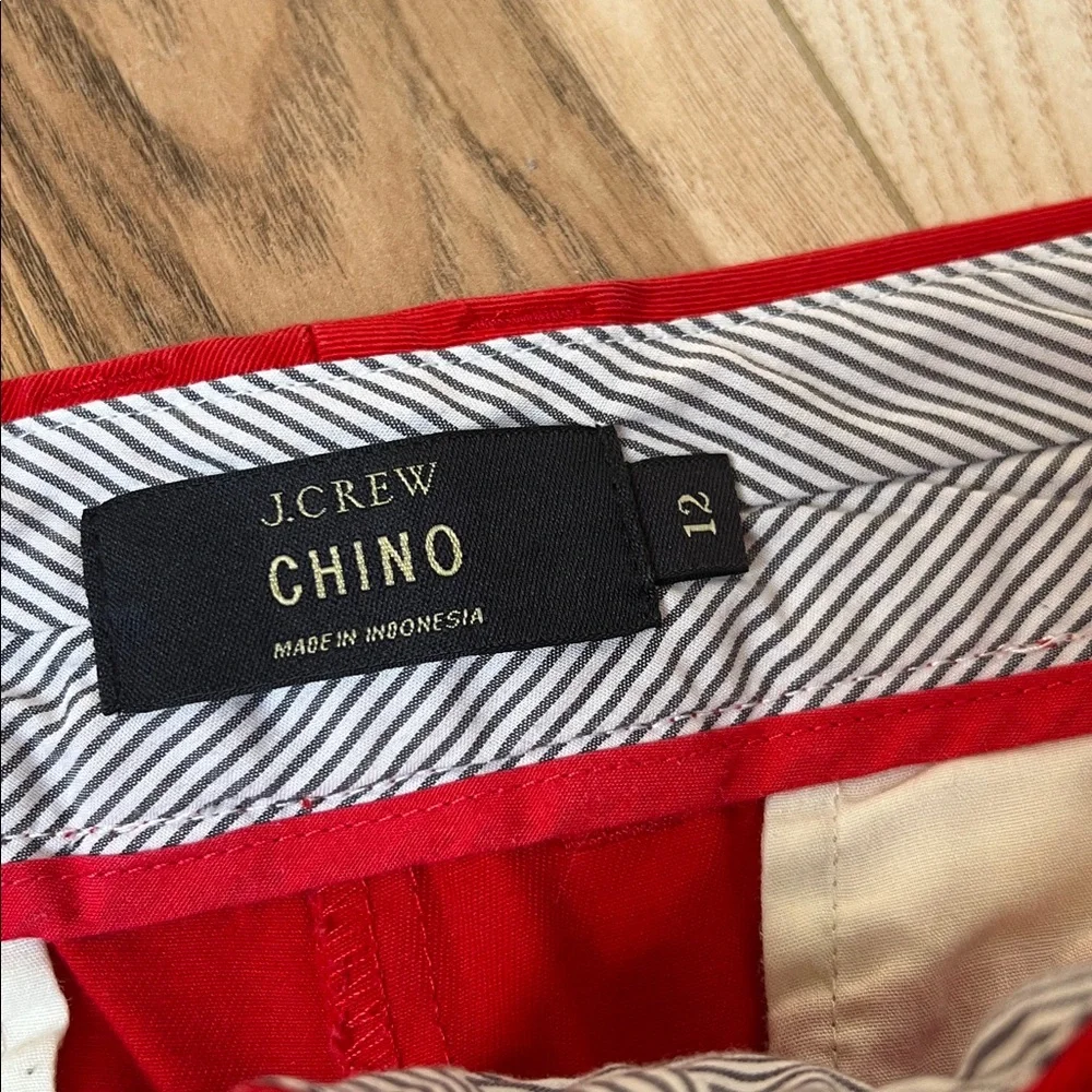 J. Crew chino red shorts - Picture 2 of 3